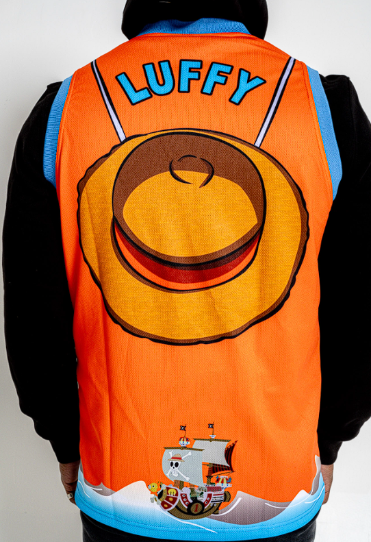 Straw hat Luffy Basketball Jersey