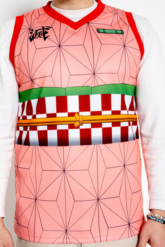 Nezuko basketball jersey