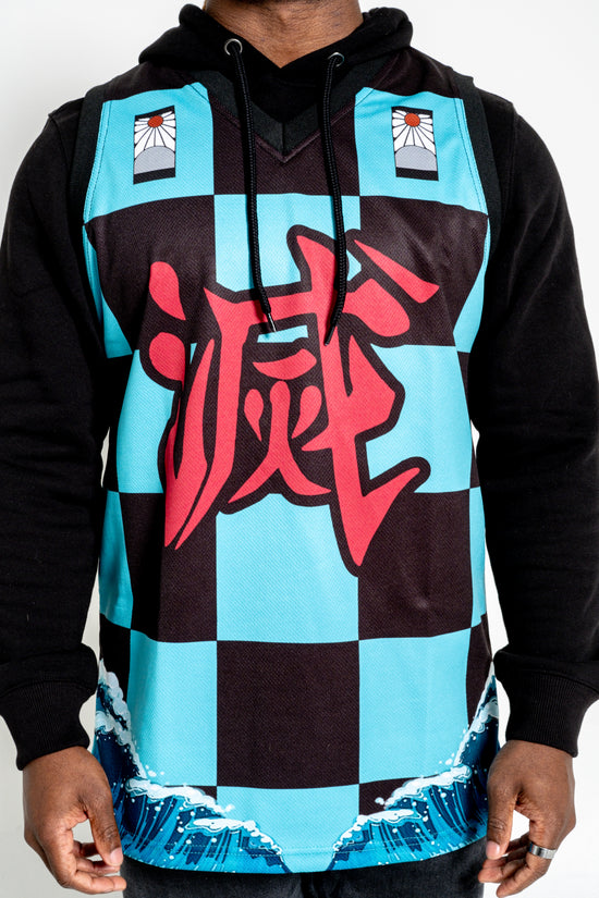Tanjiro basketball jersey
