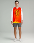 Todoroki Basketball Jersey - Front