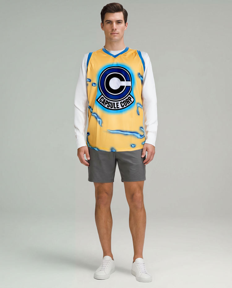 Trunks Rage Basketball Jersey - Front